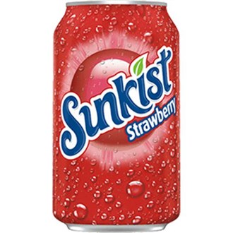 Sunkist Strawberry 355mL