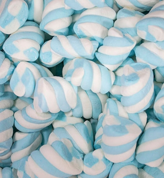 Pink & Blue Twisted Marshmallows