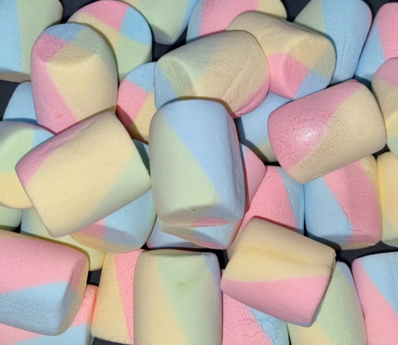 Rainbow Tube Marshmallows