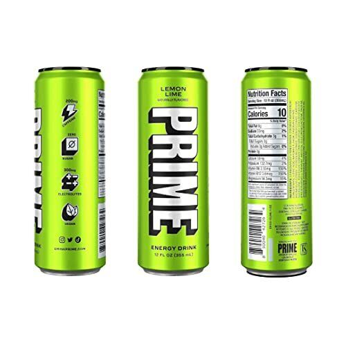 Prime Lemon Lime 355mL